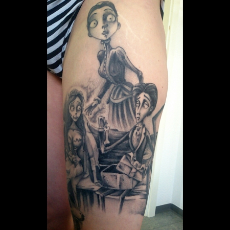 Tim Burton www.tattoolucky72.de