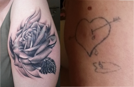 Rose (after + before)