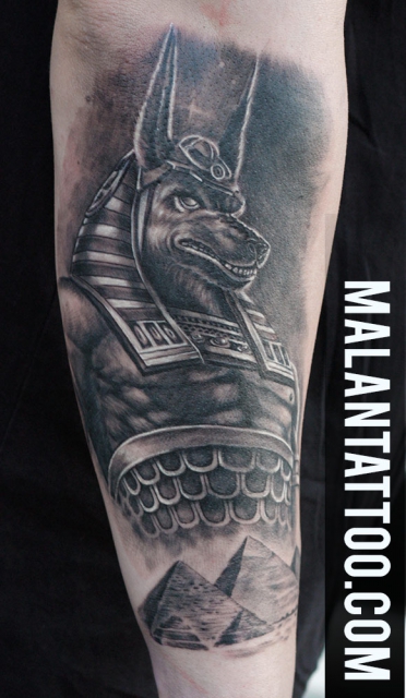 malantattoo: Anubis Tattoo | Tattoos von Tattoo-Bewertung.de