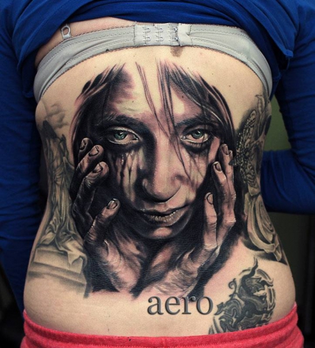 tattoo made by  Aero 