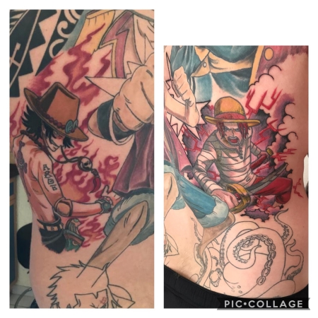 one piece backpiece