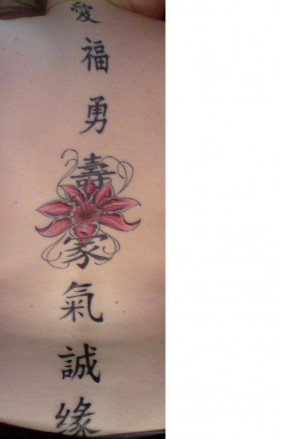 Chinesisches Tattoo