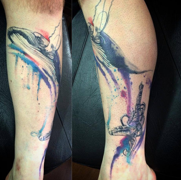 Alice@thePirates: Aquarell Tattoos/Tätowierer